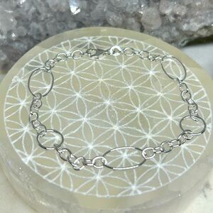 Sterling Silver Link Bracelet